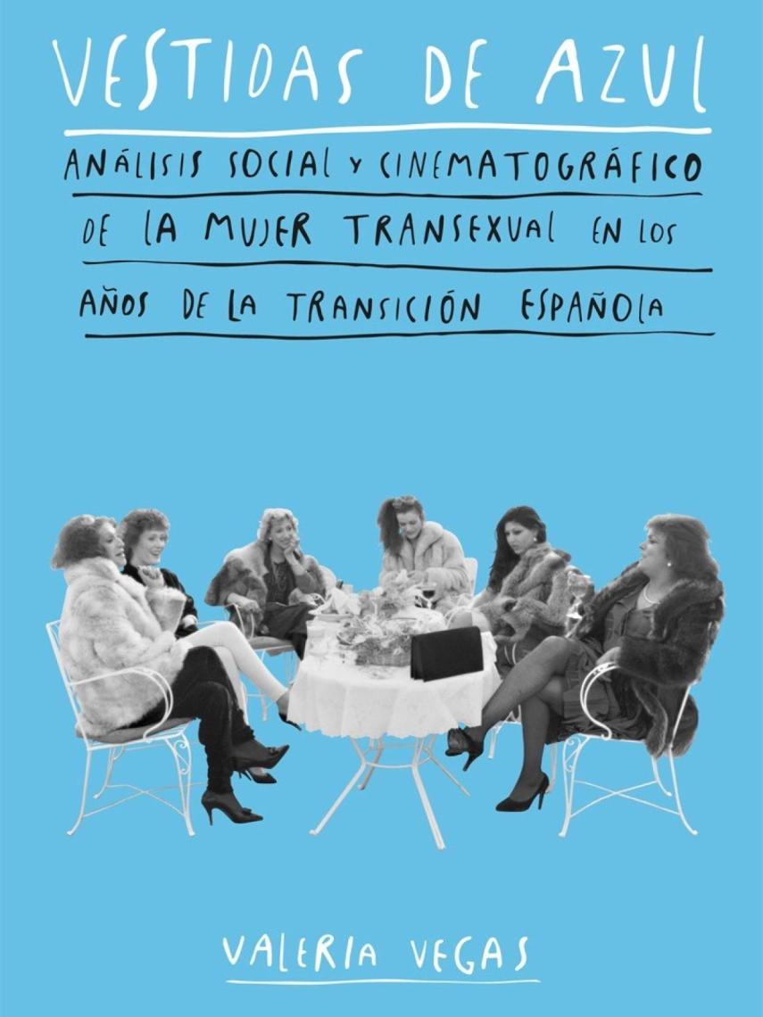 Portada del libro 'Vestidas de azul' (DosBigotes) de Valeria Vegas.