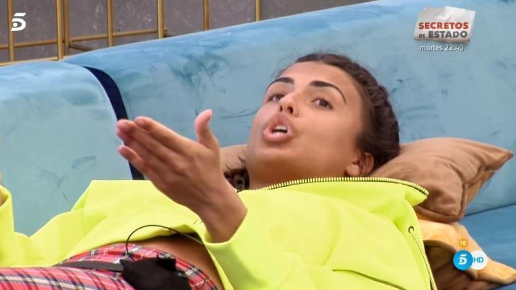 Sofía Suescun durante su pelea con Alejandro.