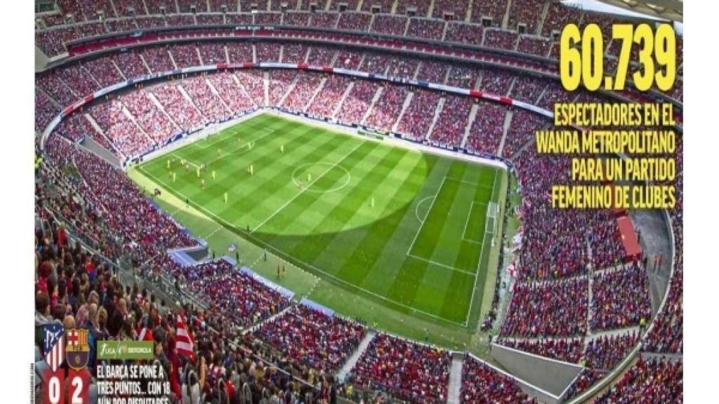 La portada del diario MARCA (18/03/2019)