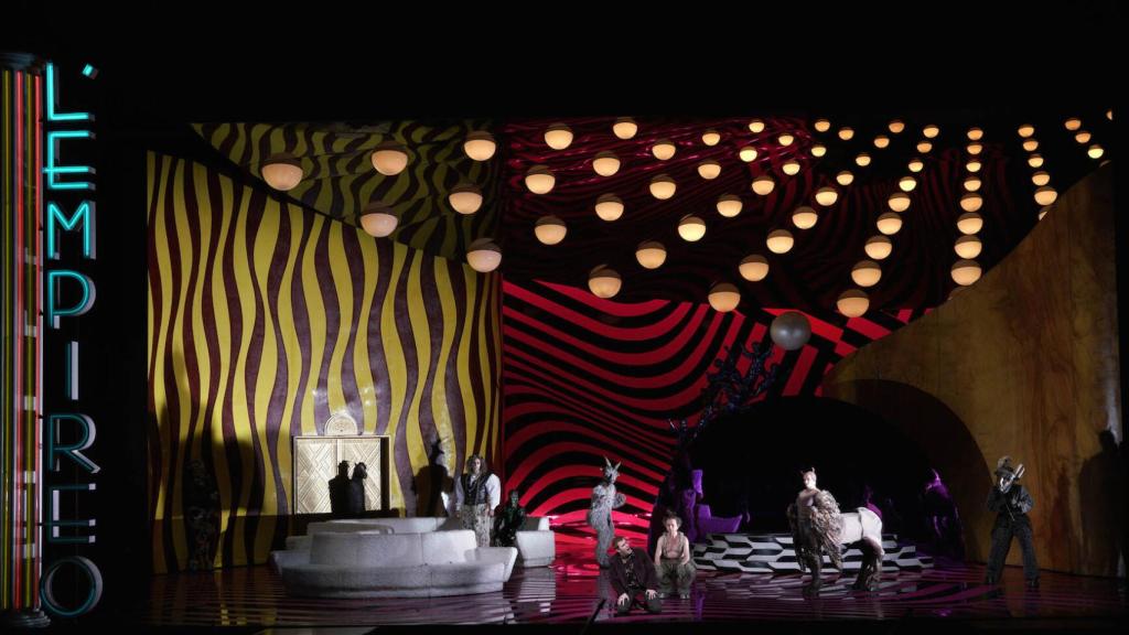 Una imagen de la puesta en escena de David Alden.