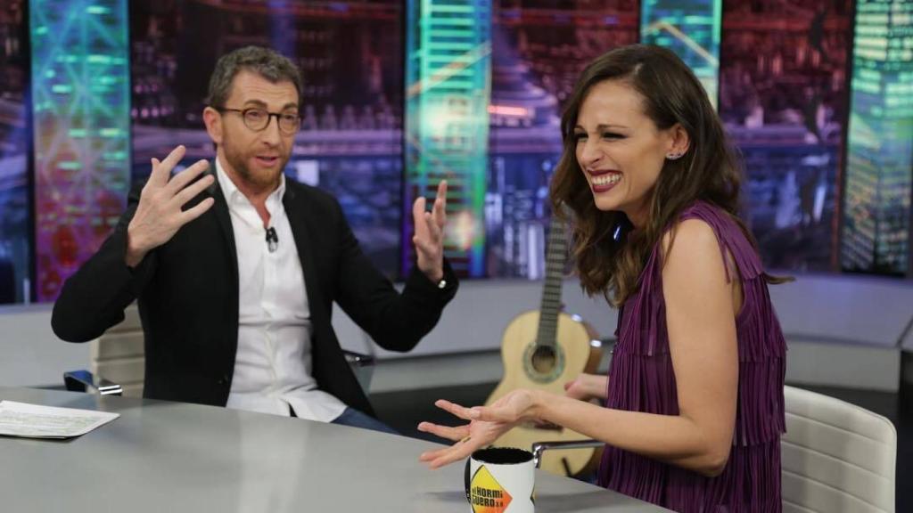 Pablo Motos y Eva González, este lunes por la noche.