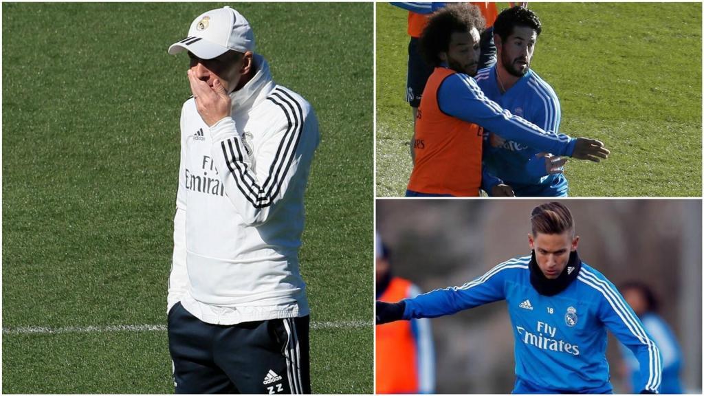 La 'minipretemporada' de Zidane: Isco, Marcelo, los lesionados...