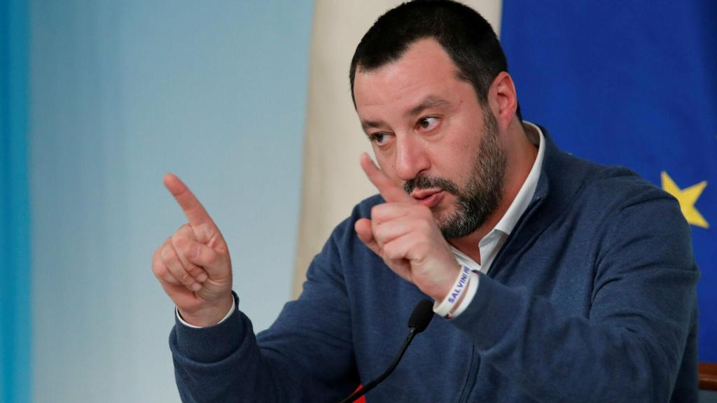 Matteo Salvini, ministro de Interior de Italia.