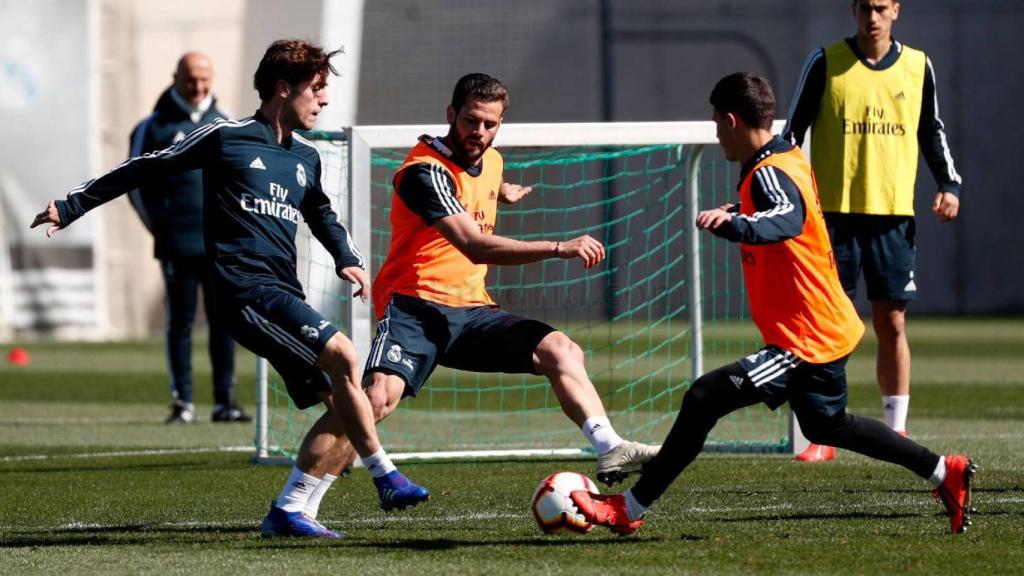 Entrenamiento del Real Madrid
