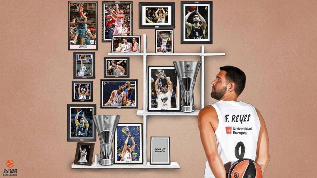 Felipe Reyes, jugador con más partidos en la Euroliga