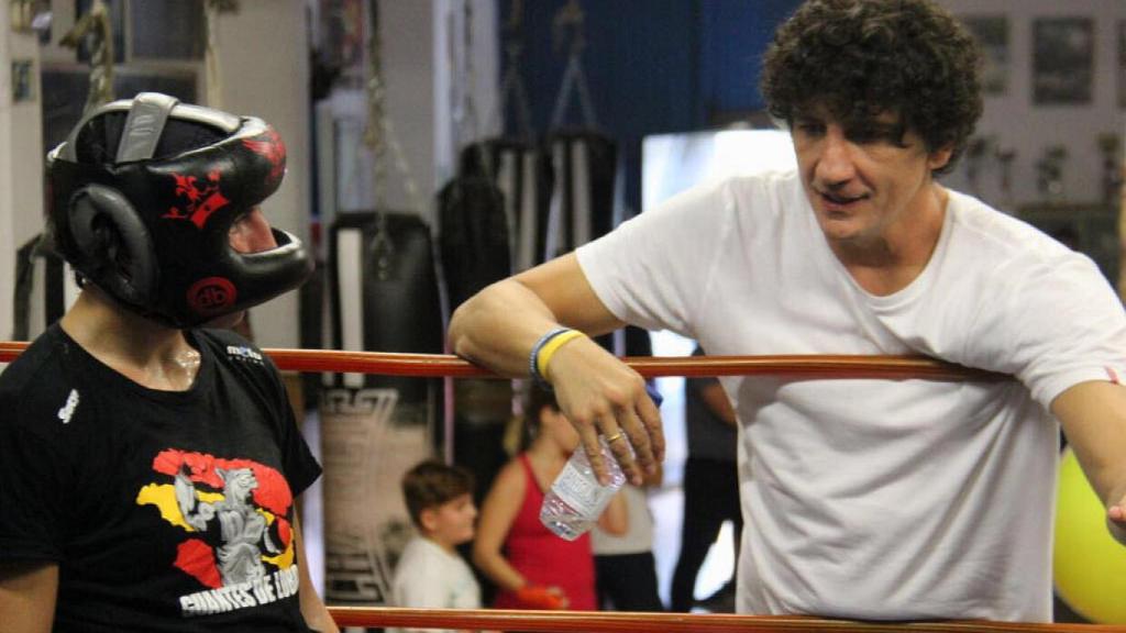 Jero junto a Miriam. Foto: miriamgutierrezlareina.com