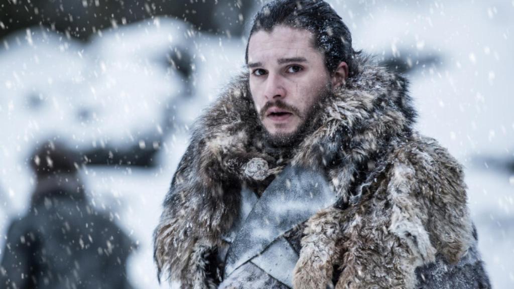 Kit Harington, como John Snow en 'Juego de Tronos'.