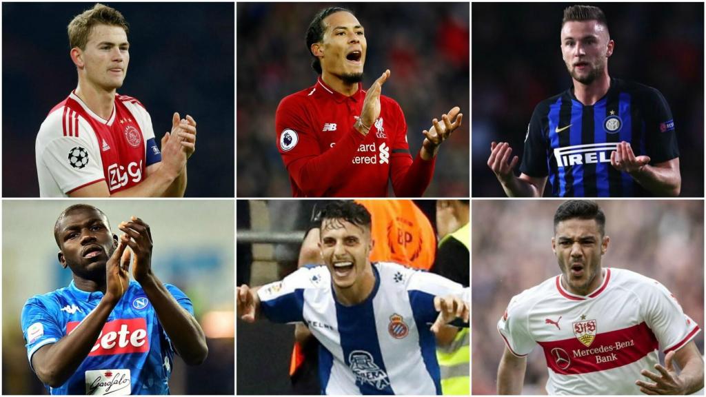 Los centrales que ofrece el mercado al Real Madrid