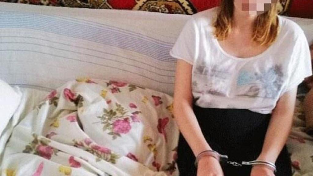 La joven, en una foto de la Policía.