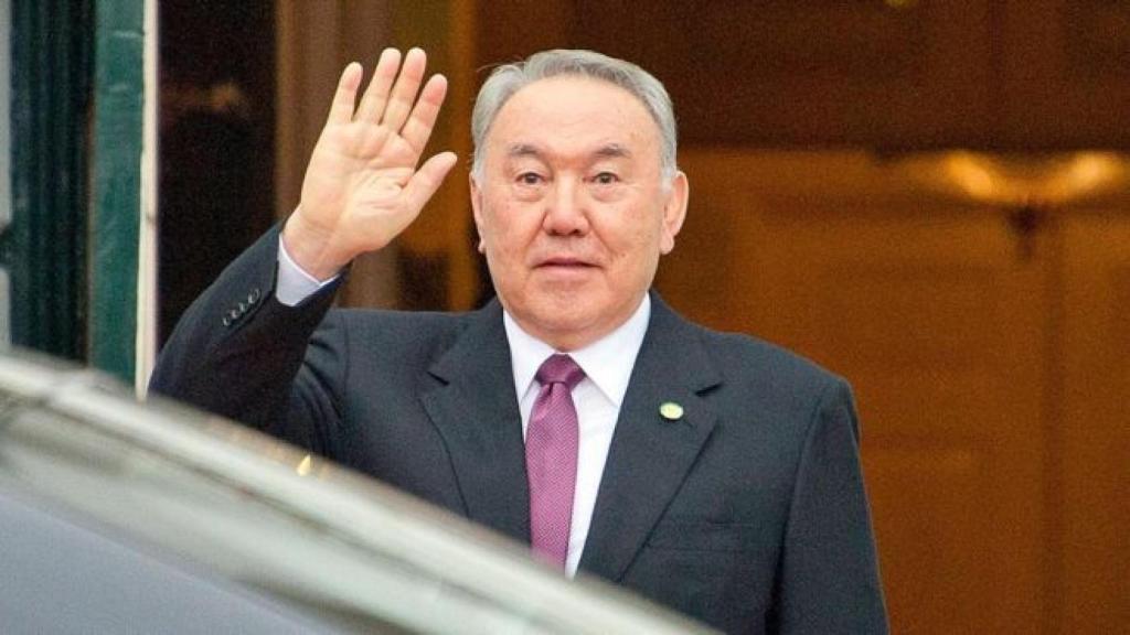 El ahora ex presidente del país Nursultan Nazarbayev.