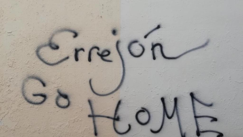 Pintada en el barrio de Lavapiés.