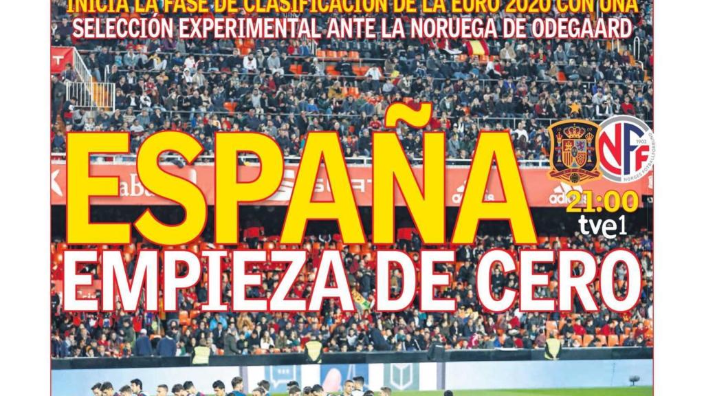 Portada Diario AS (23/03/2019)