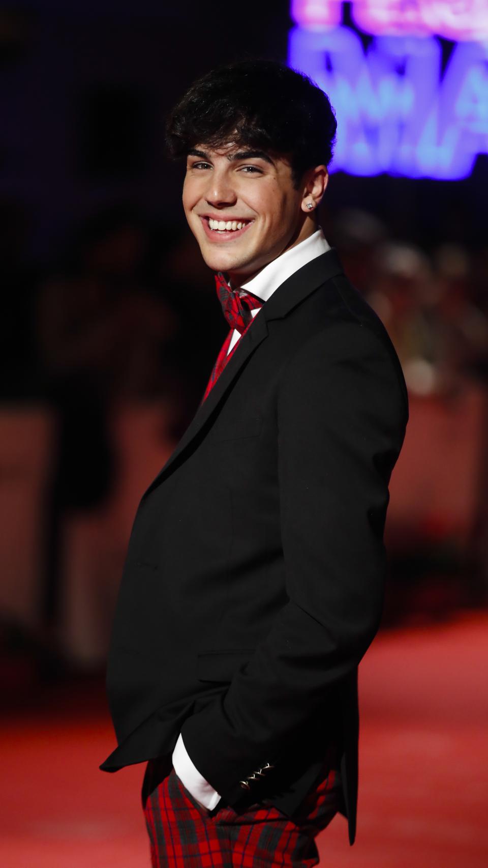 Óscar Casas ha sido uno de los actores más solicitados por los periodistas en el festival de Málaga.