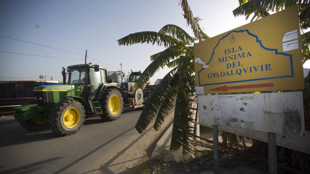 Salida de Isla Mayor al polígono Industrial Príncipe de Gales.
