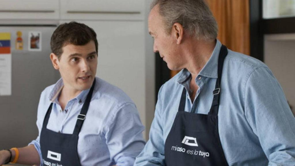 Albert Rivera y Bertín Osborne.