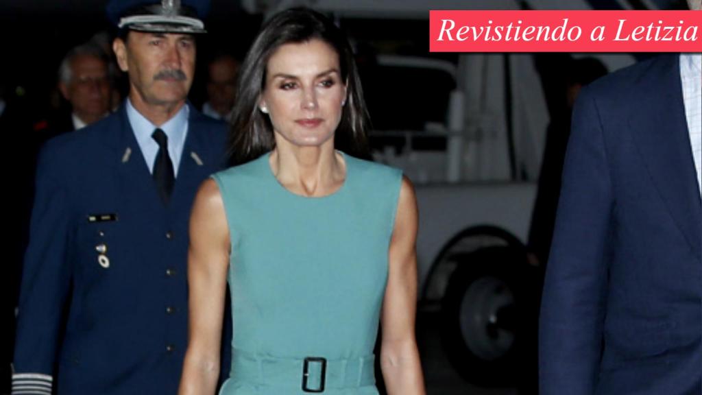 Felipe VI y Letizia en su llegada a Buenos Aires.