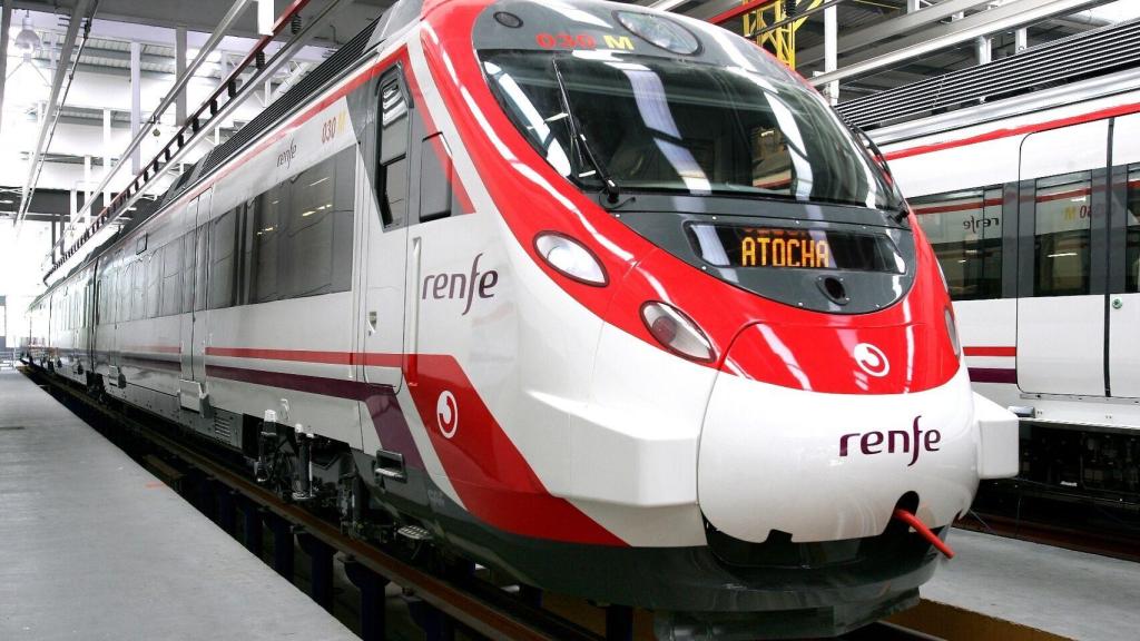 Un tren de Cercanías de Renfe.