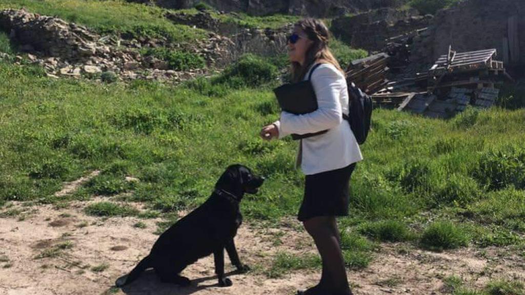 La afición favorita de Liliana es caminar por la montaña del Pirineo Aragonés