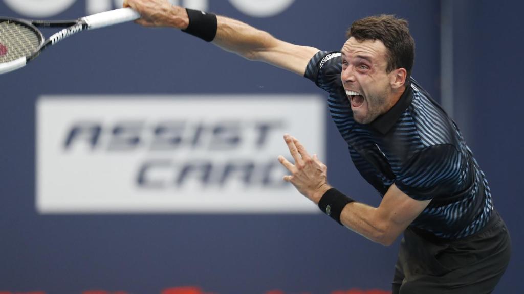 Roberto Bautista, en el Masters 1000 de Miami