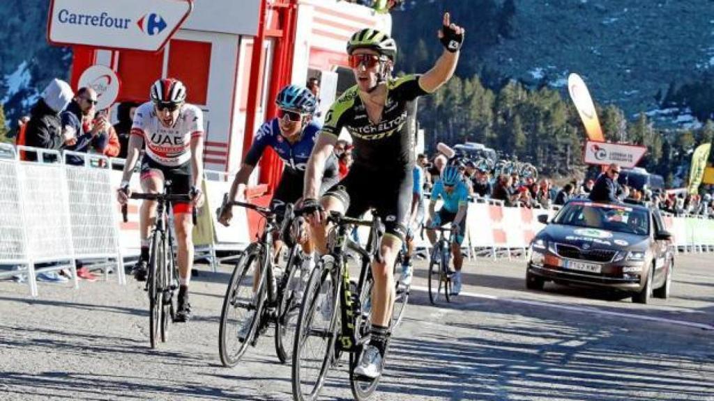 Adam Yates, en la Volta a Catalunya