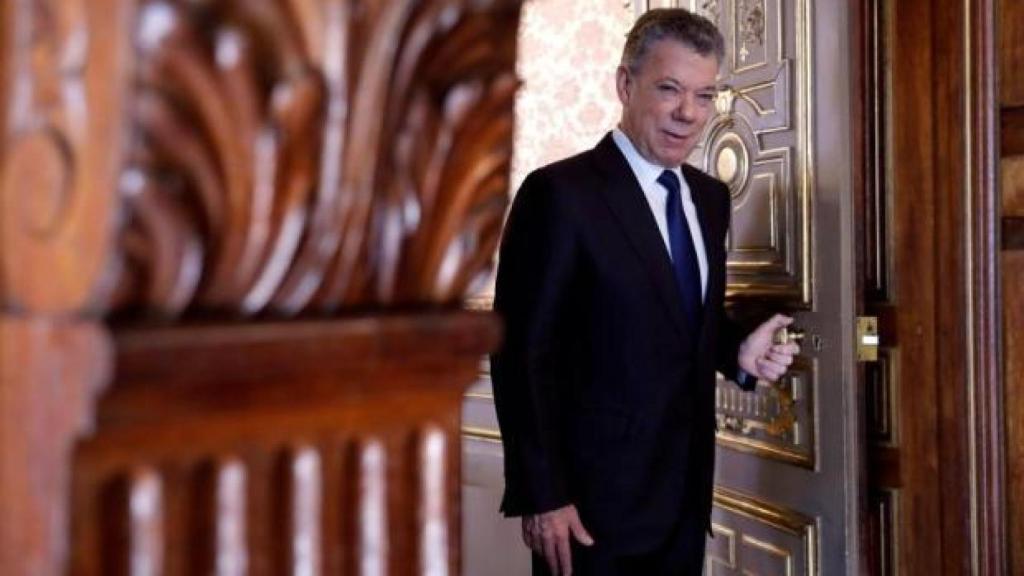 Juan Manuel Santos en Casa de América.