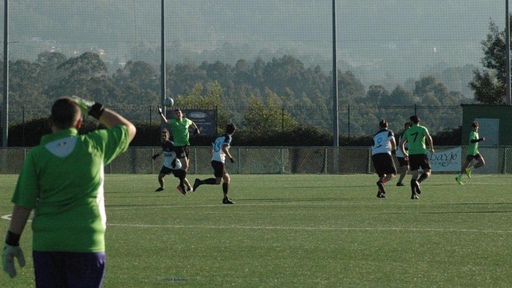 Un partido de fútbol gaélico.