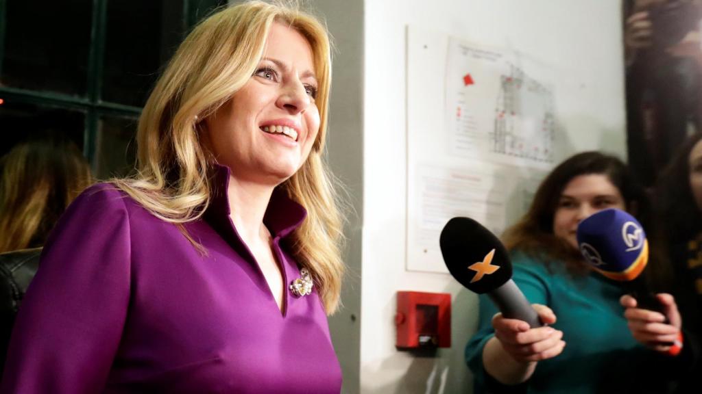 La candidata  Zuzana Caputova