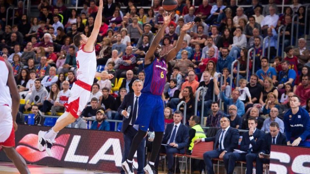Barcelona Lassa-Baxi Manresa. Foto: Twitter (@FCBbasket)