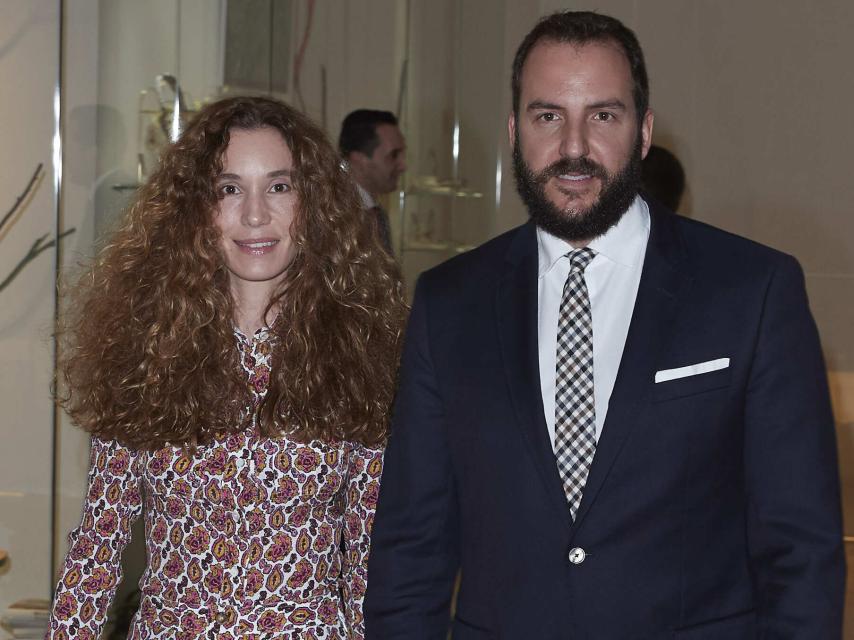 Borja junto a su mujer Blanca en imagen de archivo.