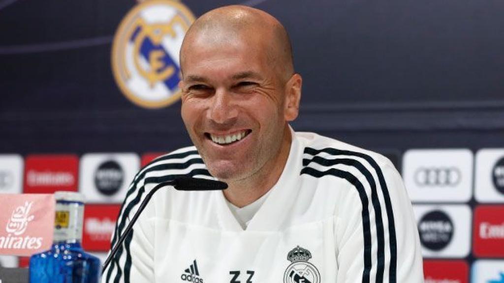 Zidane, en rueda de prensa