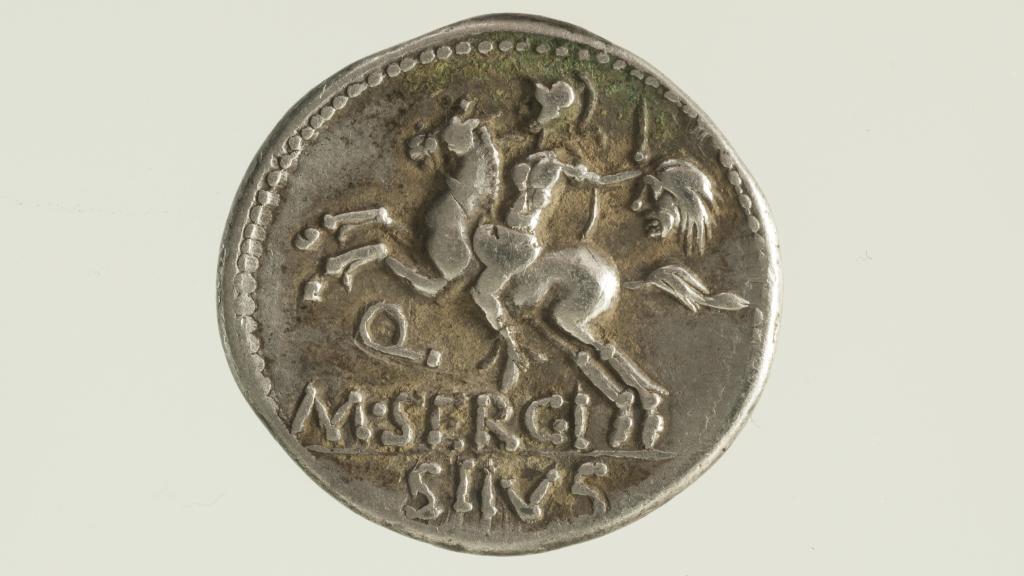 Denario romano (116-115 a.C.)