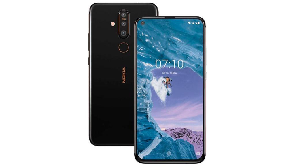 Nuevo Nokia X71, triple cámara trasera y agujero en pantalla