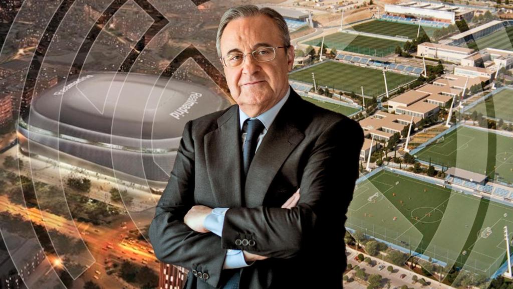 Florentino Pérez, presidente del Real Madrid