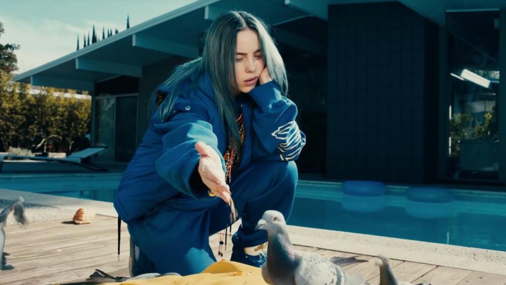 Fotograma del videoclip 'Bad Guy'.