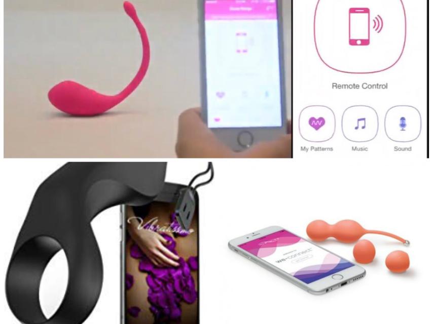 Juguetes sexuales que se activan desde el móvil