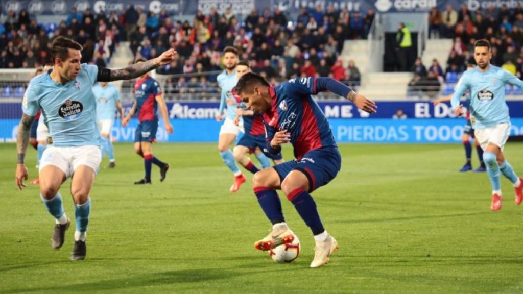 Huesca-Celta de Vigo. Foto: Twitter (@SDHuesca)