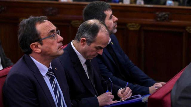 Rull, Turull y Sànchez en el  banquillo del Supremo