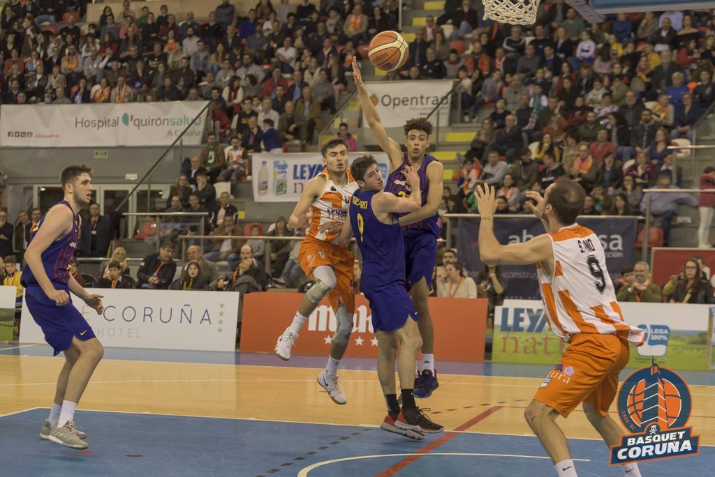 El Leyma Coruña logró una importante victoria ante el filial del Barça el pasado fin de semana en Riazor (Fuente: Leyma Coruña)