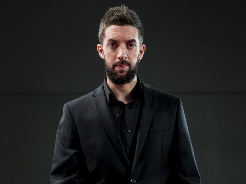 David Broncano durante una sesión de fotos.