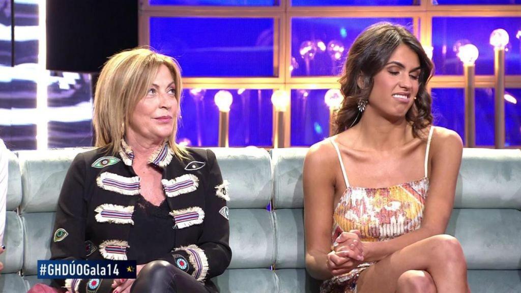 Paz Guerra y Sofía Suescun han protagonizado un fuerte enfrentamiento en el plató este jueves.