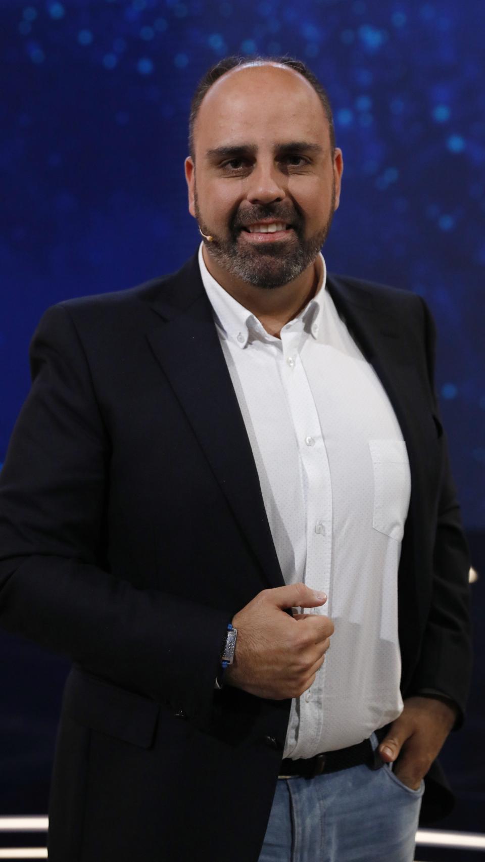 El empresario en el plató de 'GH DÚO'.