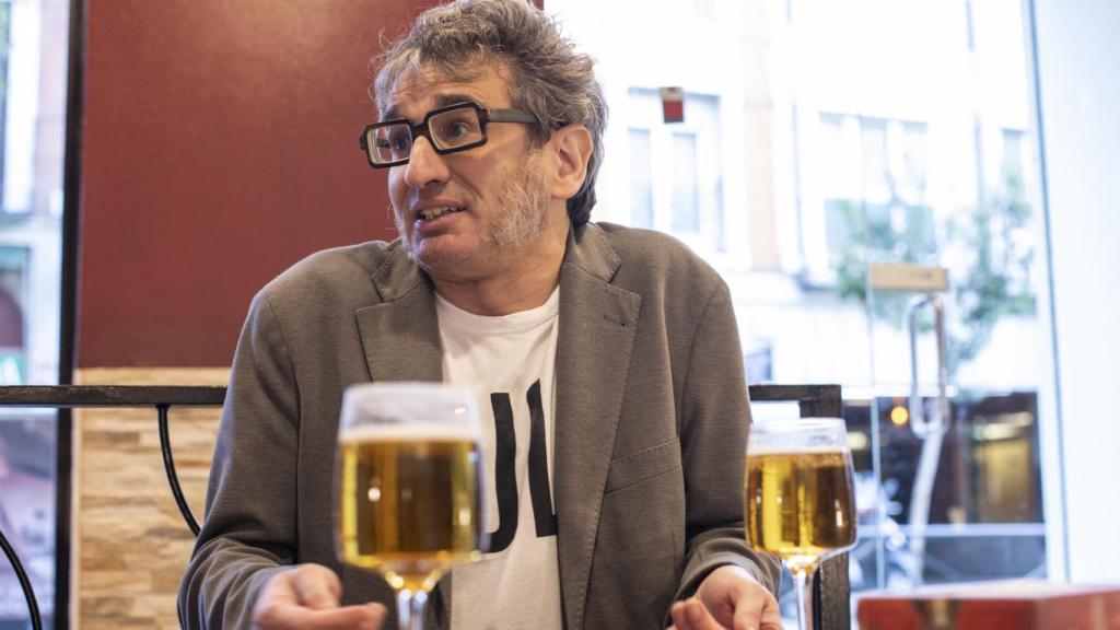 Camilo de Ory, durante la conversación con EL ESPAÑOL.