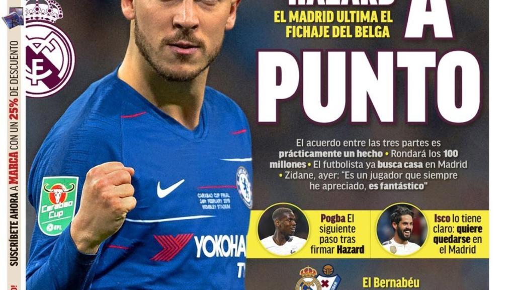 La portada del diario MARCA (06/04/2019)