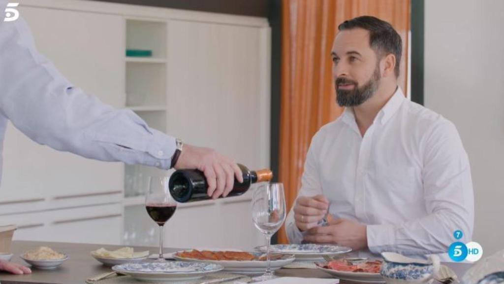 Abascal en la casa de Bertín.