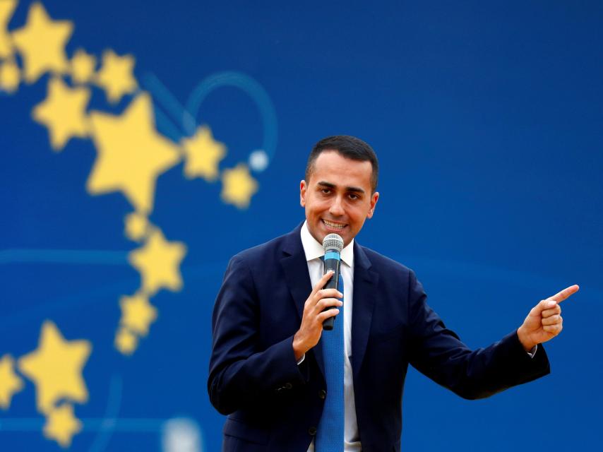 Luigi Di Maio, líder de Movimiento 5 Estrellas y vicepresidente de Italia.