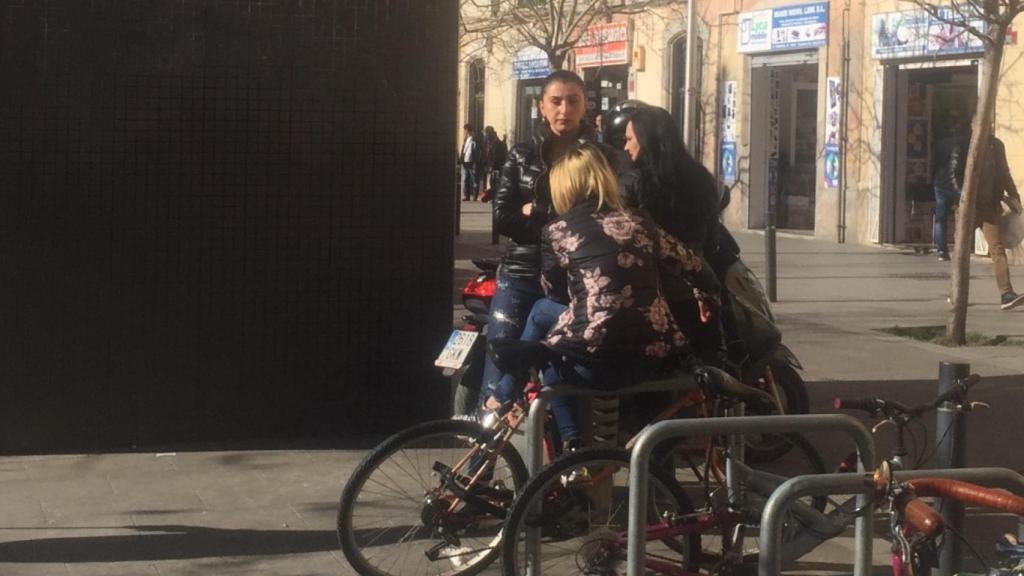 Prostitutas rumanas en el Raval de Barcelona