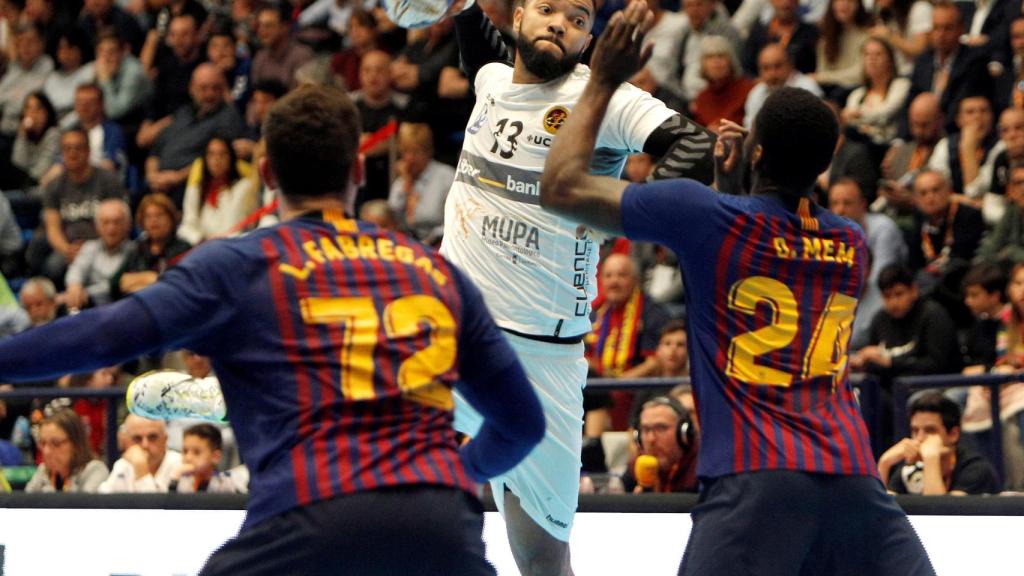 Ponciano, durante un momento del partido