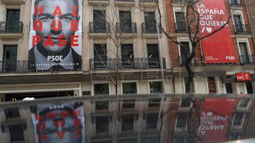 La campaña de Pedro Sánchez sometida a reclamación.
