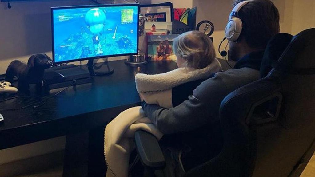 Harry Kane jugando a Fortnite. Foto: Instagram. (@harrykane)