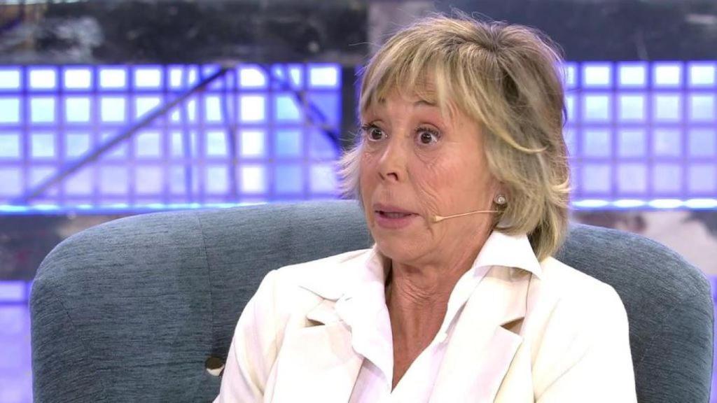 Marta Roca en su primera entrevista en televisión.